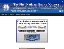 Tablet Screenshot of firstottawa.com